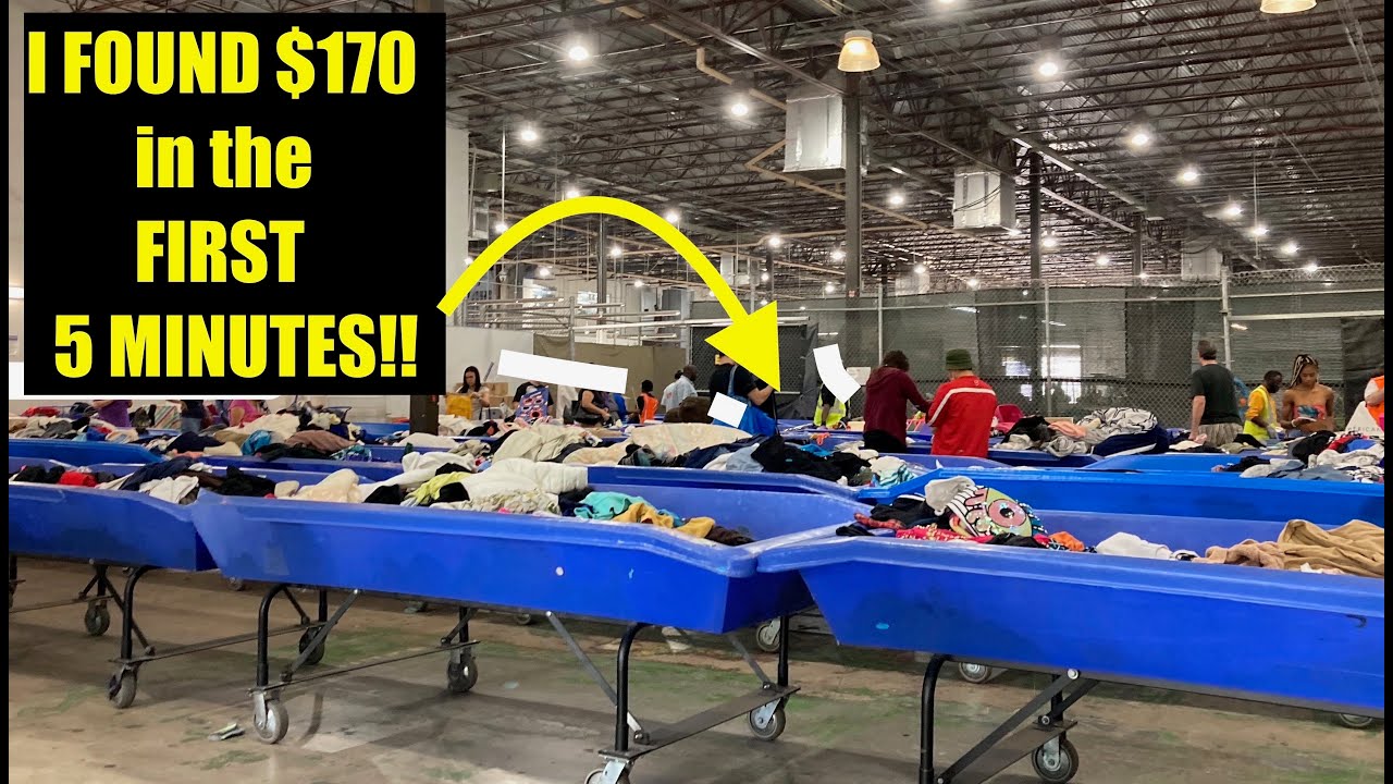 What I Found Thrifting at The Goodwill Outlet BINS Bins Haul to Resell on eBay YouTube