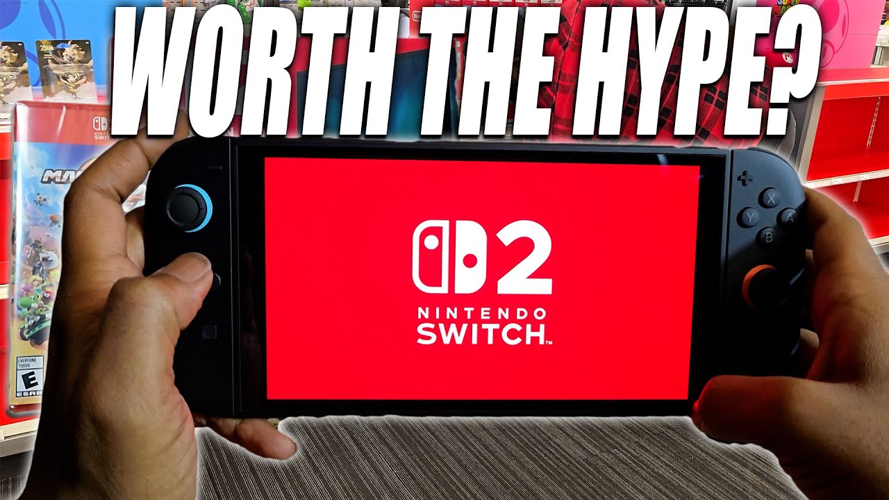 Nintendo Switch 2 First Start! - Is It Worth the Hype? - YouTube