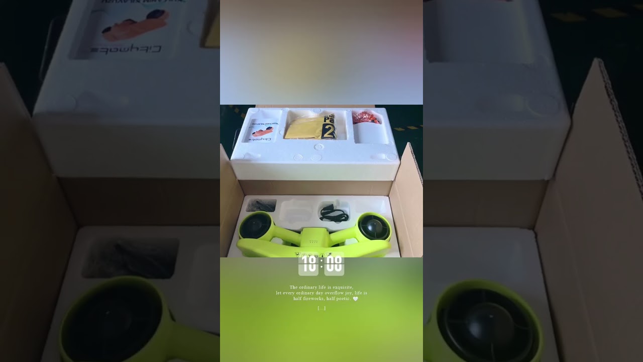 citymate sea scooter's packing video