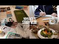 Study vlog 朝5時に起きて、8時間勉強した日📖🏃♀️ / やっとジムに行き始めました / productive day / 購入品紹介 / 読書記録ノート / 朝活 / 勉強風景