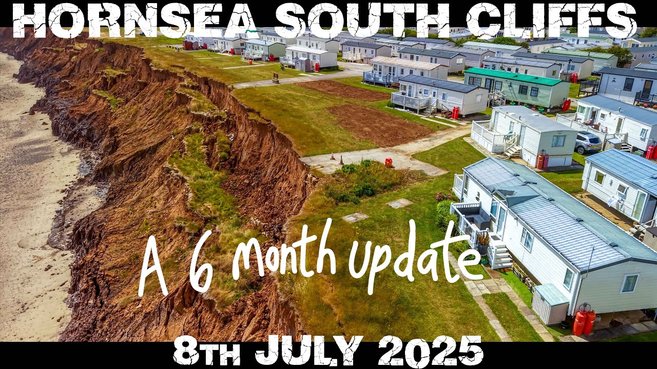 A comparison of cliff erosion #erosion #eastyorkshire #realmusic - YouTube