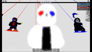 fatal error sans (sans vs chara)