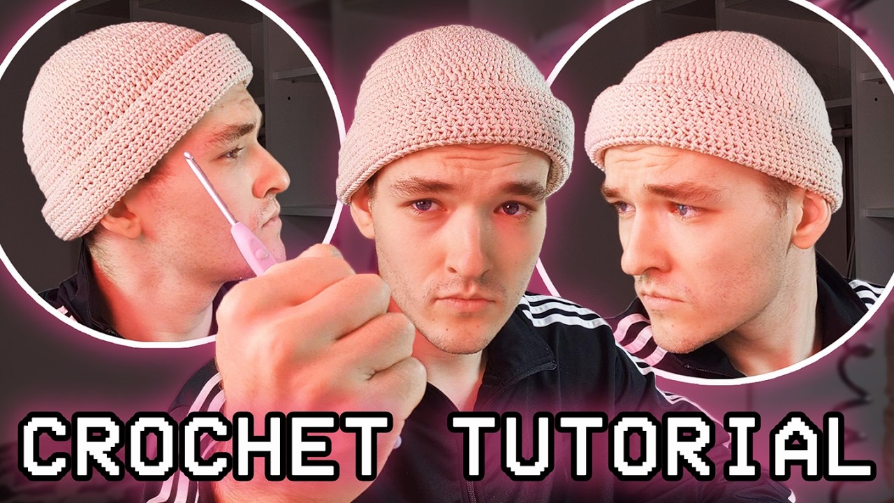 Easy Beanie Hat Crochet Tutorial | ANY YARN WEIGHT | ANY HEAD SIZE!