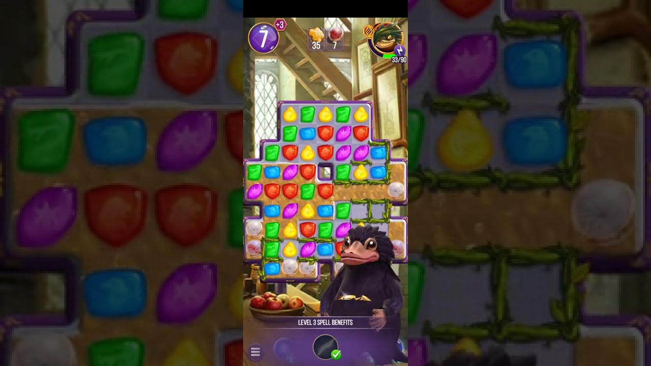 Harry Potter: Puzzles & Spells level 2443 no boosters