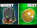 I Ranked Every Minigame In Plants Vs Zombies