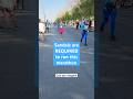These marathoners HAVE to run in sandals
