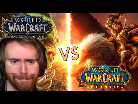 Asmongold Reacts: Classic WOW VS Battle For Azeroth By Nixxiom