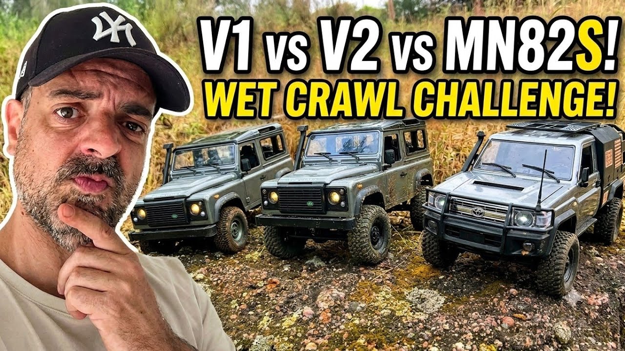 MN99S V1 vs MN99S V2 vs MN82S - Ultimate RC Crawler Comparison