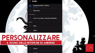 Come personalizzare il suono delle notifiche su Android screenshot 1