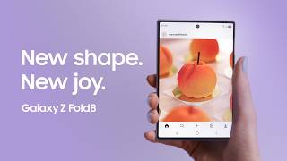 New shape. New joy | Galaxy Z Fold8 | Samsung