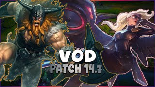 Détruire un des meilleurs perso late game - SoloQ Master Top - Olaf vs Kayle - Patch 14.7