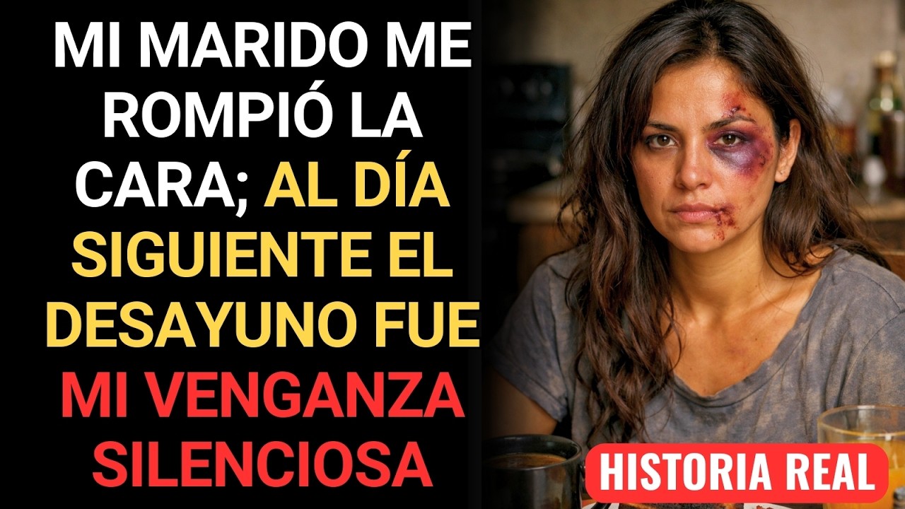 Mi marido me rompió la cara; al día siguiente el desayuno fue mi venganza silenciosa - historia real