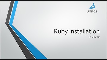 Ruby install