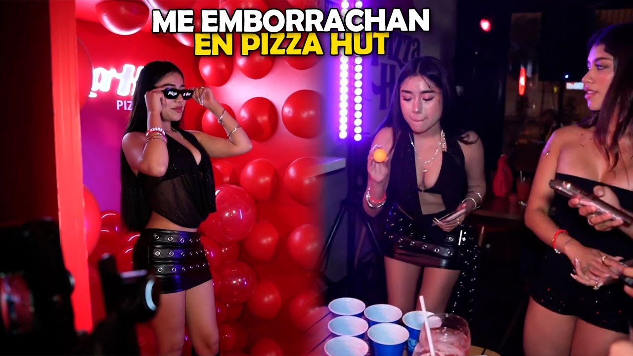 MILENKA EN EL EVENTO DE PIZZA HUT