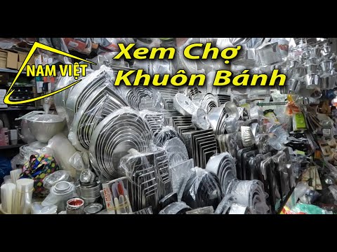 Video Mua khuôn làm bánh ở đâu? Tiệm bán dụng cụ làm bánh có... - youtube