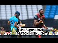 Trinbago Knight Riders Vs St Lucia Kings Highlights | TKR vs SLK Highlights Today | CPL Highlights