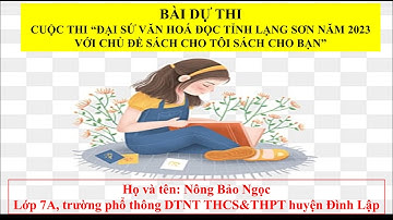 video Đại sứ văn hoá đọc năm 2023