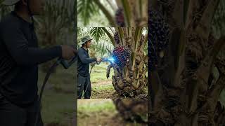 teknologi alat panen sawit masa depan #ai #aivideo