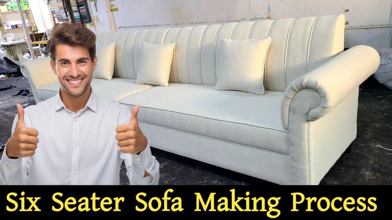 How To Make Latest Model Chesterfield Sofa With Handle 2024 Step By ...