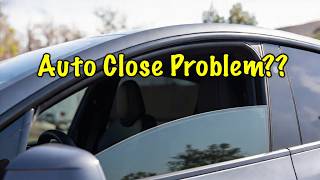 Tesla Juniper window does not auto close How to calibrate your windows.