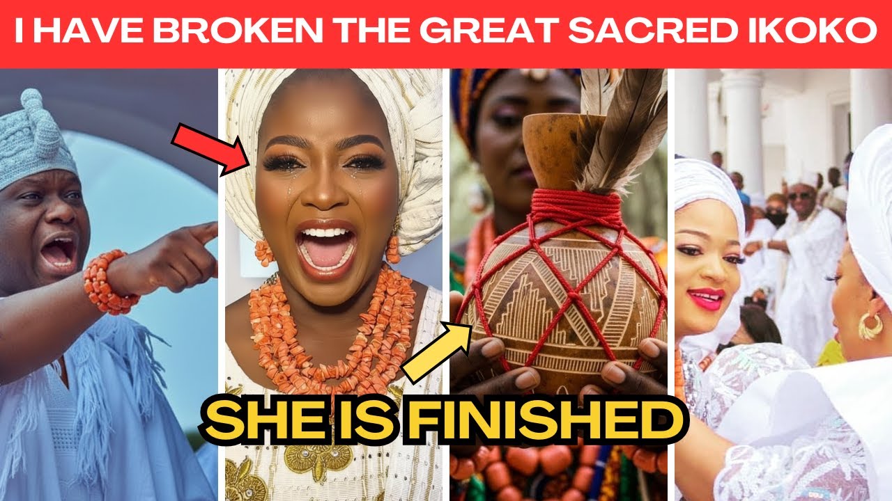 EBONY ON HER KNEES! I HAVE BROKEN THE SOURCE OF MY ARROGANCE SACRED ÌKÒKÒ FORGIVE ME EBONY WAS DRIVE