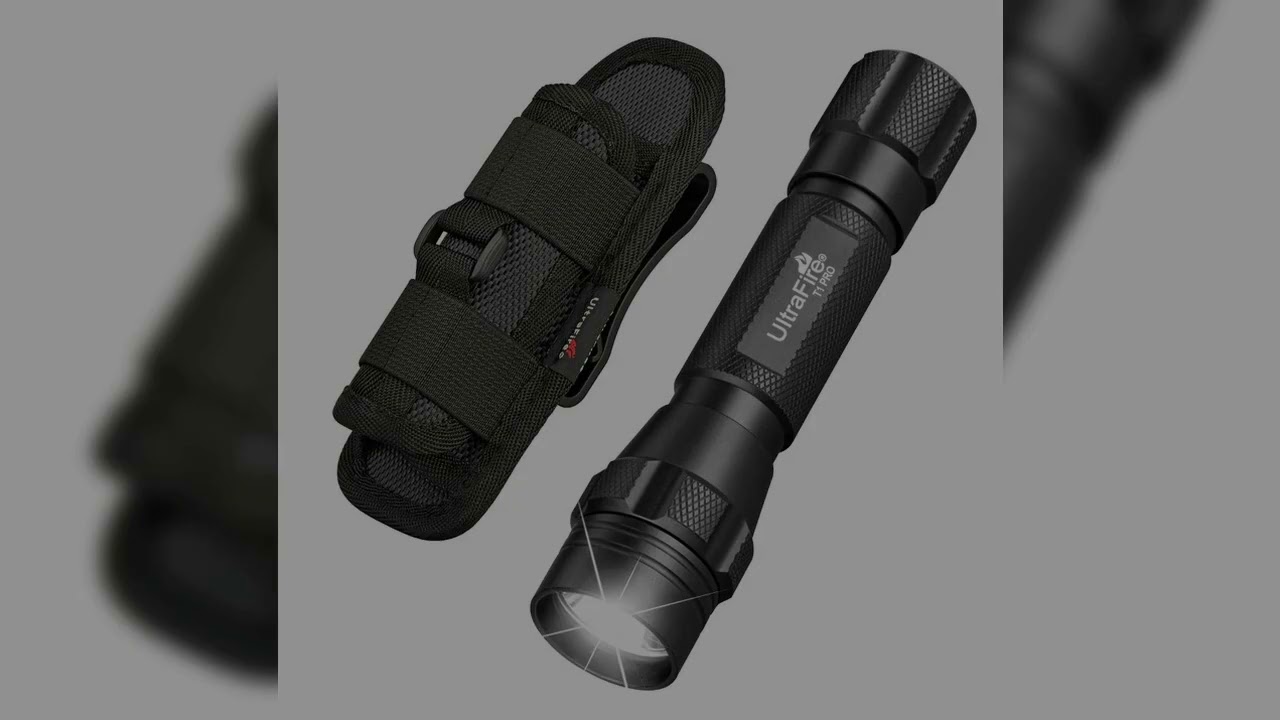 A must-have product!�UltraFire T1 Pro Military Tactical Flashlight with Holster 1200LM Powerful Re
