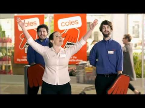 A shortened version of the "Prices are staying down" advertisement with specials at Coles Supermarkets. This was shown on 7TWO in Sydney on July 5, 2011.