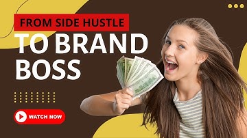 How to Use AI to Build a Profitable Online Brand (Start Your Side Hustle as a Digital CEO)