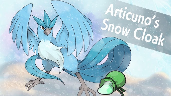 Random Pokemon Bot on X: Articuno Ability: Snow Cloak Moves