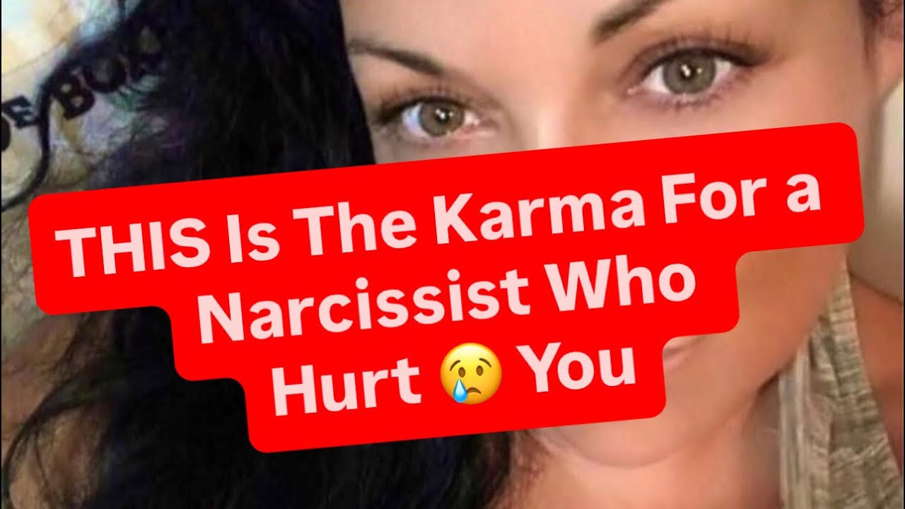 Вот такая карма для нарцисса, который причинил тебе боль 😢