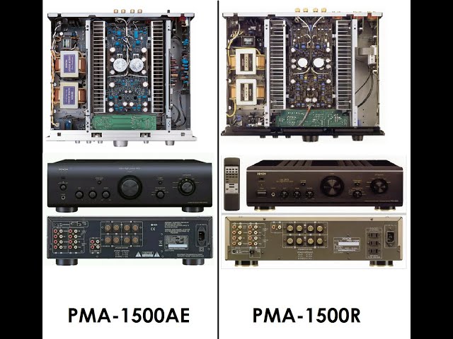 The Complete Denon 1500 Series Amplifier Lineup - Sound