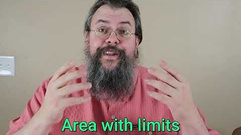 Calculus 1 -- Area by limit of Riemann sum -- Overview