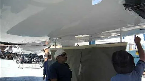 Jeanneau 57 Keel Install part three