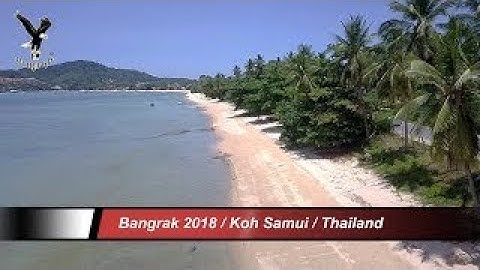 #3 Bangrak 2018  Koh Samui  Thailand  overflown with my drone