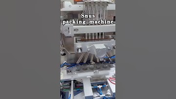 snus making machine,snus packing machine factory,nicotine pouches packaging machine.#packingmachine