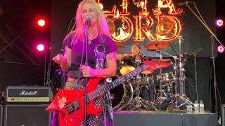 Lita Ford - Can’t Catch Me / Drum Solo, 7-22-2022 at The L in Horseheads, NY