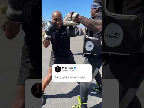 Mike Tyson is LOCKED IN for his fight with Jake Paul 😤