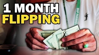 1 Month Flipping Challenge - 8x Money Return