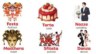 Speak Italian Every Day: Cultural Traditions | 100 Vocabulary Words – (A1–A2)