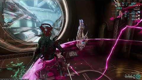 Zephyr asserting dominance on the battlefield. (Warframe)