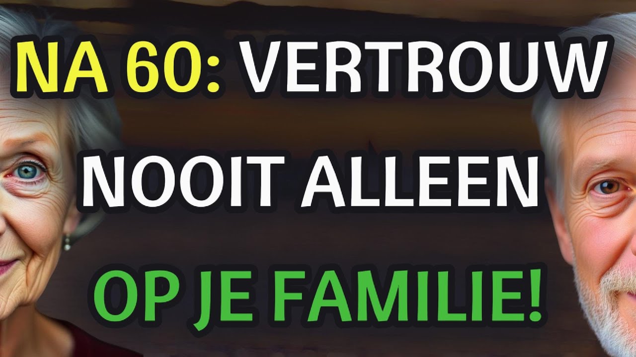 ‼️ Na het 60e levensjaar is de enige betrouwbare steun – NIET de familie!