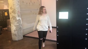 QTrak Kiosk Package Locker