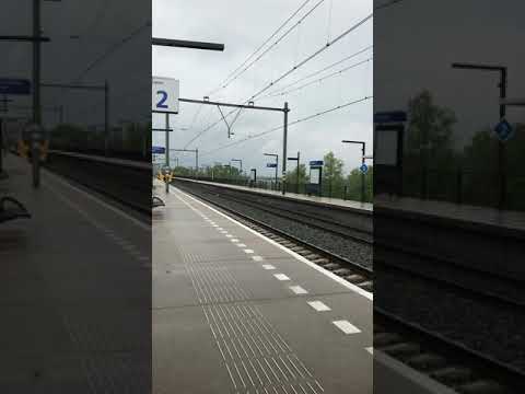 VIRM 8733 komt door station Zaltbommel