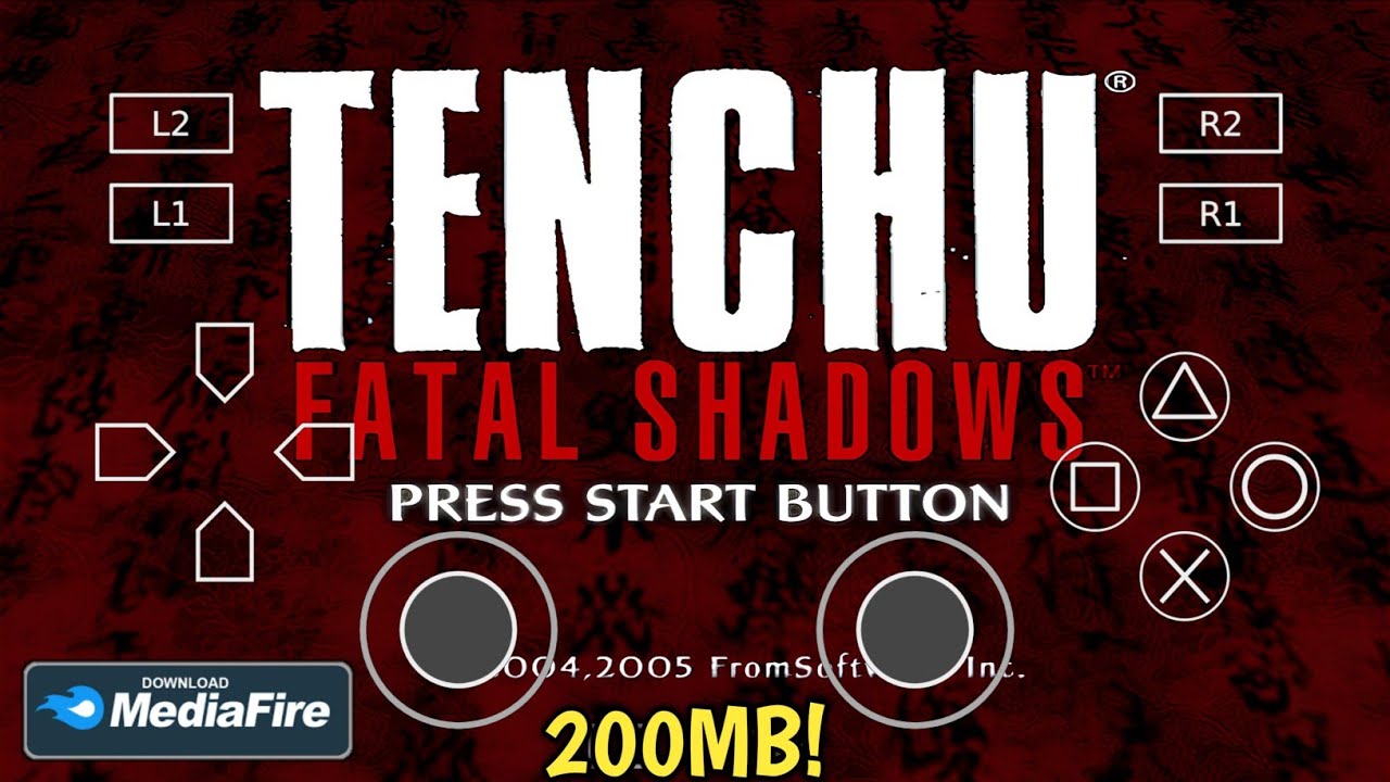 Game Tenchu Fatal Shadows PS2 Android Offline