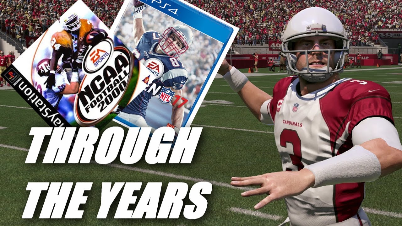 CARSON PALMER THROUGH THE YEARS! NCAA Football 2000 - Madden 17