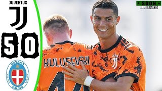 КРУТОЙ ГОЛ РОНАЛДУ. ЮВЕНТУС 5-0 НОВАРА. ВСЕ ГОЛЫ И ОБЗОР МАТЧА 13.09.2020