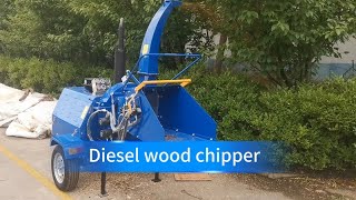 Operation Manual for 40hp DH-40 diesel wood crusher