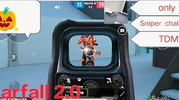  TDM GAMEPLAY WITH AWM 🤫 SCARFALL 2.0 FULL GAMEPLAY IN TDM 20 + KILL 🔥🔥