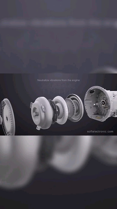How does an torque converter works. #mechanical #engineering #engine