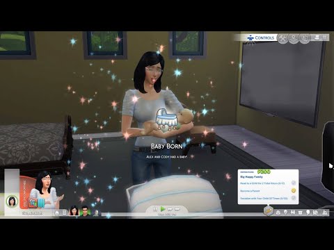 the-sims-4:-pregnant-sim-(alex)-giving-birth-to-her-baby-at-home---edited.